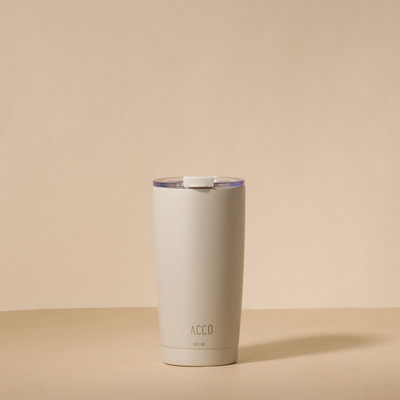 Copo Térmico PACCO ThermoCup 600ml em inox com retenção térmica avançada para bebidas quentes e frias.