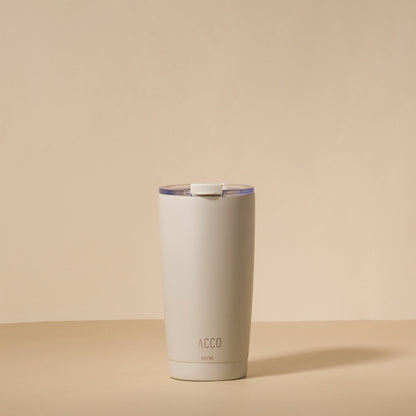 Copo Térmico PACCO ThermoCup 600ml em inox com retenção térmica avançada para bebidas quentes e frias.