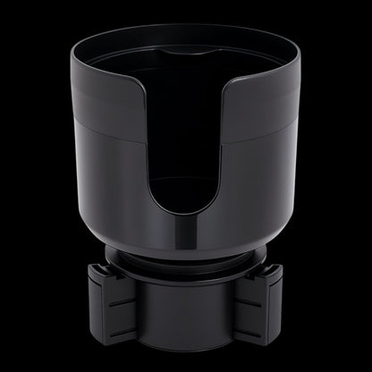 Car Cup Holder - Suporte para Carro preto universal ajustável para copos e garrafas, ideal para porta-copos de diferentes tamanhos.