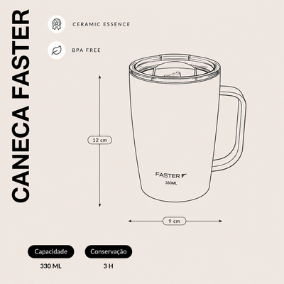 Caneca Relax 330ML FASTER
