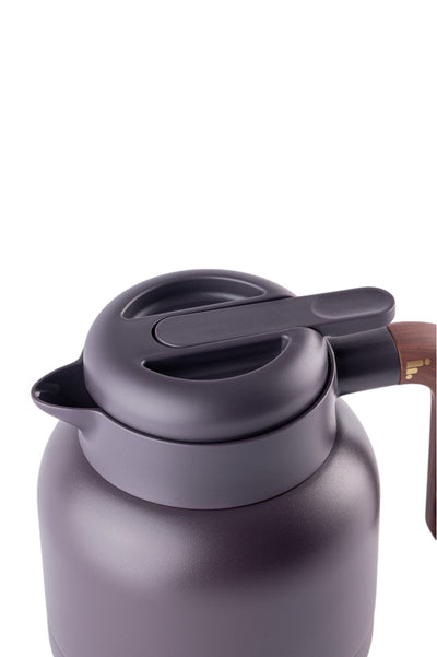 Garrafa de Café Expresso Faster - 1000ml com design elegante e isolamento a vácuo para manter café quente por até 6 horas.