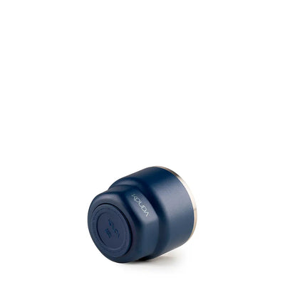 Copo Térmico Kouda Egeu 150ml em azul ideal para espresso e café curto, conservação térmica superior.