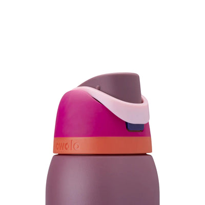 Garrafa Térmica Owala FreeSip 946 ml (32 oz) Crown Jewel, vista frontal com tampa fechada, foto 74 de 141
