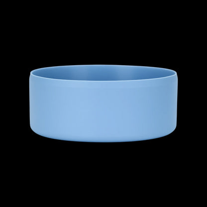 Protetor de Silicone G - by empório em azul para garrafas de 950-1200 ml, base antirrisco.