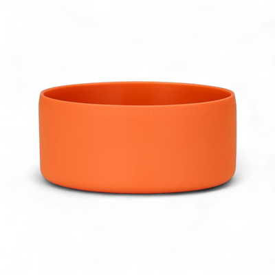Protetor de Silicone G - by empório, protetor de silicone grande laranja para garrafas 950–1200 ml, base antirrisco.