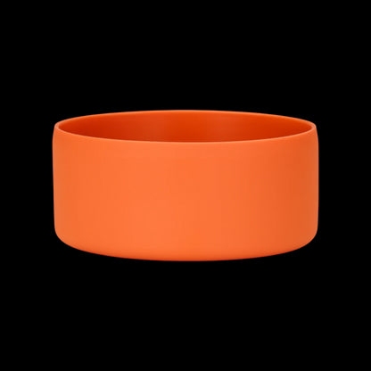 Protetor de Silicone G - by empório, protetor de silicone grande laranja para garrafas 950–1200 ml, base antirrisco.