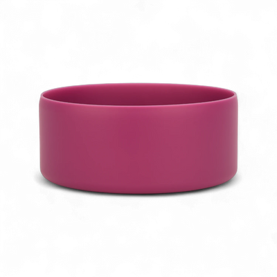 Protetor de Silicone G - by empório, base rosa para garrafas de 950-1200 ml, proteção antirrisco e firme, resistente e lavável.