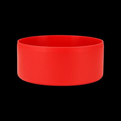 Protetor de Silicone G - by empório, acessório vermelho para proteger garrafas 950-1200 ml, resistente e lavável.