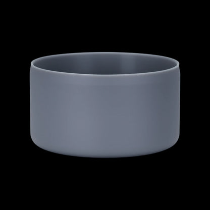 Protetor de Silicone M - by empório, cinza, para copos e garrafas de 350 ml a 750 ml, proteção e redução de ruídos.