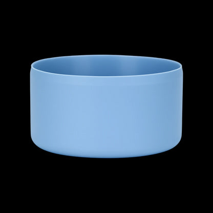 Protetor de Silicone M - by empório, acessório azul para proteção de copos e garrafas, reduz ruídos e marcas em superfícies.