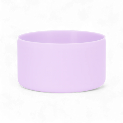 Protetor de Silicone M - by empório, lilás, proteção e silêncio, encaixe em copos e garrafas, durabilidade, redução de ruídos e marcas.