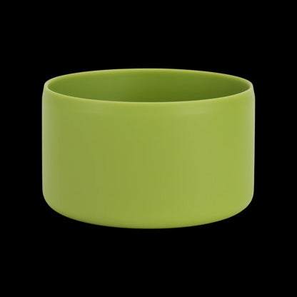 Protetor de Silicone M - by empório em verde para copos e garrafas térmicas de 350 ml a 750 ml, reduz ruídos e marcas indesejadas.