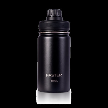 Garrafa Térmica Faster - 350ml em fundo branco. Incentive a hidratação com esta prática garrafa térmica para crianças e adultos.