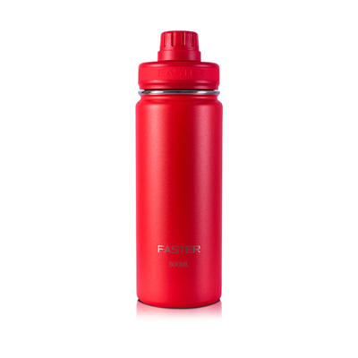 Garrafa Térmica Faster - 500ml, design moderno, ideal para transportar bebidas, sustentável e com garantia de 12 meses contra defeitos.