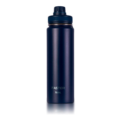 Garrafa Térmica Faster - 750ml em aço inoxidável, isolamento térmico para manter bebidas quentes e frias, sem alteração de sabor.