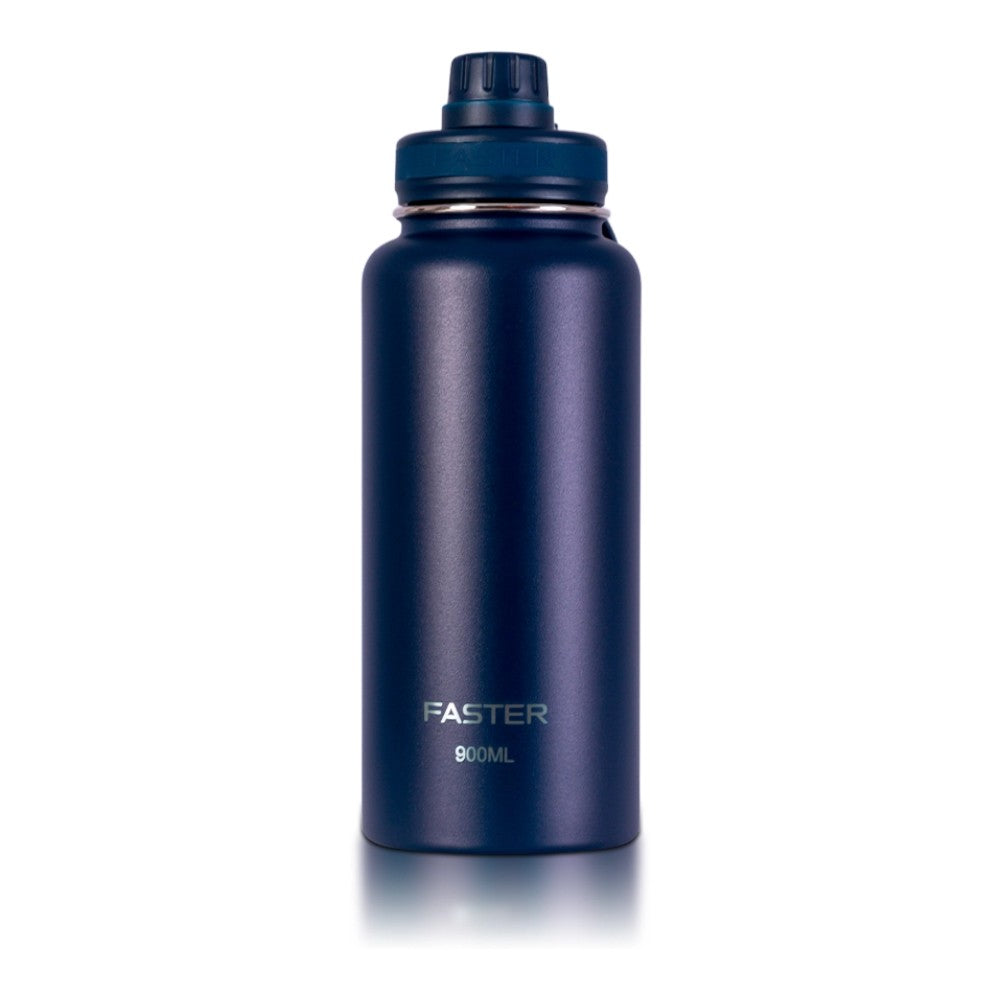 Garrafa Térmica Faster - 900ml, 12h quente 24h frio, aço inoxidável durável e sustentável, perfeita para hidratação em movimento.