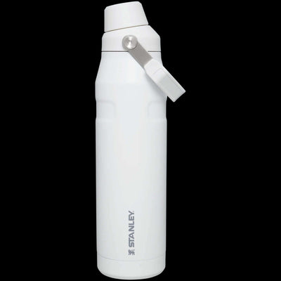 Garrafa Térmica Stanley Aerolight™ Fast Flow - 1,1L branca, leve e resistente, ideal para eficiência térmica e hidratação prática.