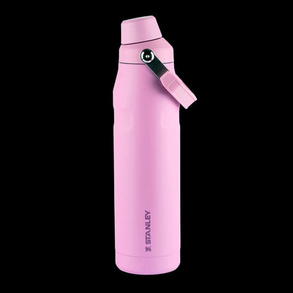 Garrafa Térmica Stanley Aerolight™ Fast Flow - 1,1L em rosa, leve e resistente para uso diário.