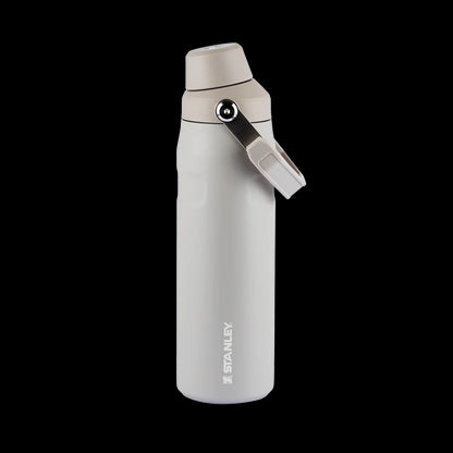 Garrafa Térmica Stanley Aerolight™ Fast Flow - 710ml em aço inox reciclado, design moderno e alto desempenho térmico, cor clara.