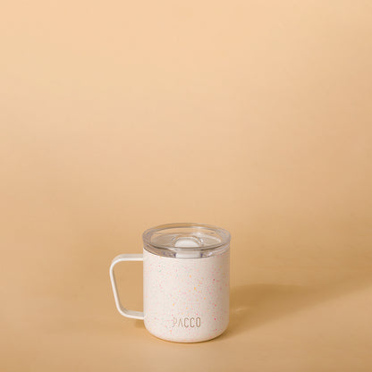 Caneca PACCO Fokus 295ml com revestimento cerâmico PURETASTE, design elegante e resistência para café, chá ou chocolate quente.