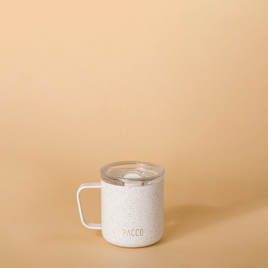 Caneca PACCO Fokus 295ml, sabor puro com revestimento cerâmico PURETASTE®, design elegante, estrutura resistente, 295ml.