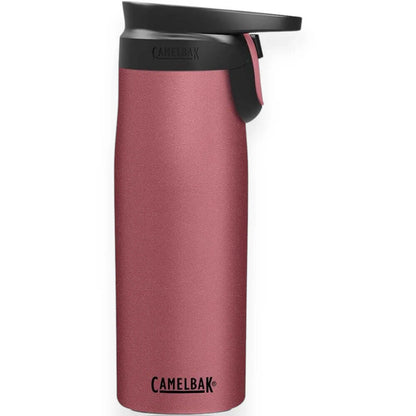 Garrafa Térmica Camelbak Forge Flow 600ml vermelha, moderna, com isolamento térmico para hidratação eficiente e prática diária.