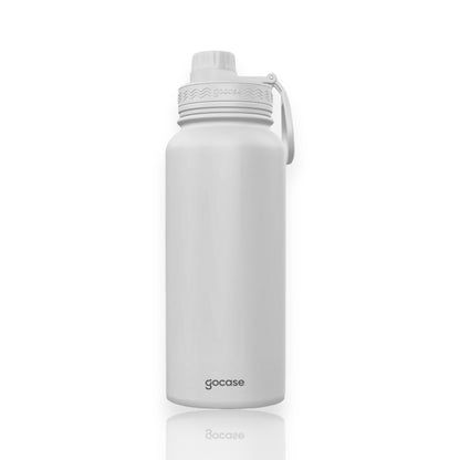 Garrafa Térmica Gocase Fresh - 950ml em aço inoxidável com isolamento a vácuo para bebidas quentes e frias, livre de BPA.
