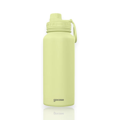 Garrafa Térmica Gocase Fresh - 950ml, aço inoxidável, parede dupla isolada a vácuo, livre de BPA, ideal para manter bebidas geladas ou quentes.