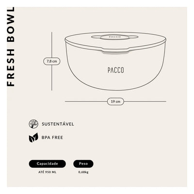 Fresh Bowl PACCO - 950ml
