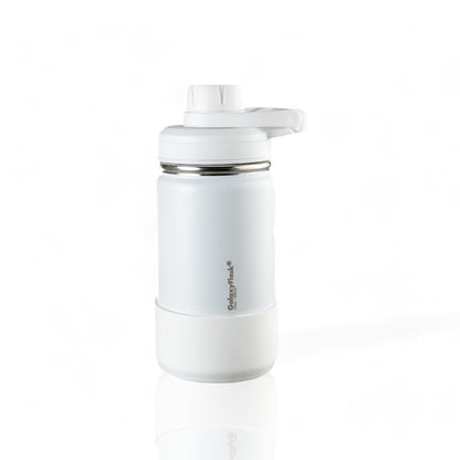 Garrafa Térmica GalaxyFlask® - 380ml em aço inoxidável com tecnologia de dupla camada para manter a temperatura ideal.