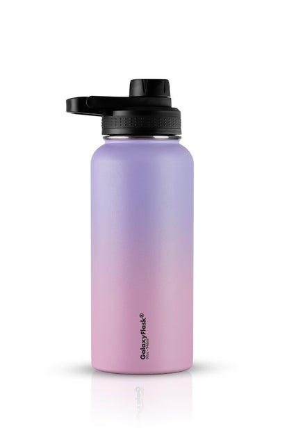 Garrafa Térmica GalaxyFlask® 946ml - Alça Fixa, design colorido, tampa Spout Lid inovadora, conservação térmica de alta qualidade.