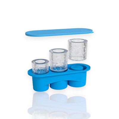 Forma de Gelo para Quencher - Todos os tamanhos, compatível com copos Stanley, três anéis ajustáveis para cubos perfeitos.