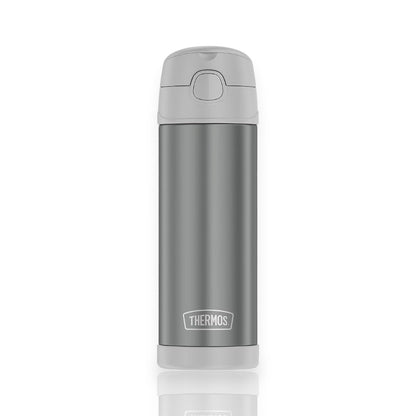 Garrafa Térmica Thermos Funtainer F411 - 470ml: ideal para manter a temperatura de bebidas por até 12 horas com diversão garantida.