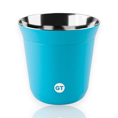 Copo Térmico Goldentec Espresso 150ml, resistente e elegante, perfeito para bebidas quentes e frias, com acabamento Powder Coating.