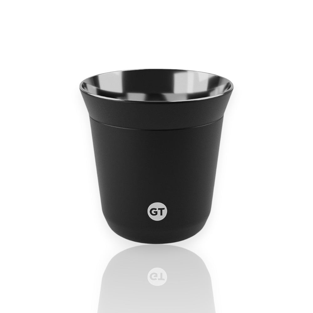 Copo Térmico Goldentec Espresso 80ml, resistente, sofisticado e livre de BPA, perfeito para ambientes diversos e seguros.