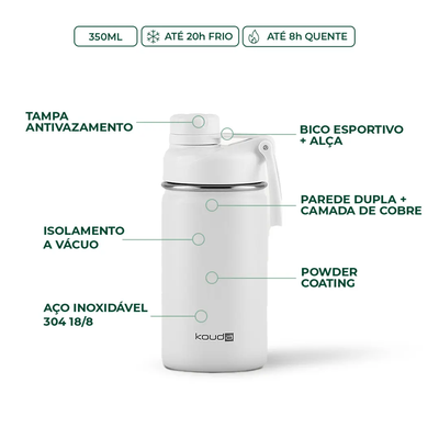 Garrafa Térmica Kouda Ladakh - 350ml