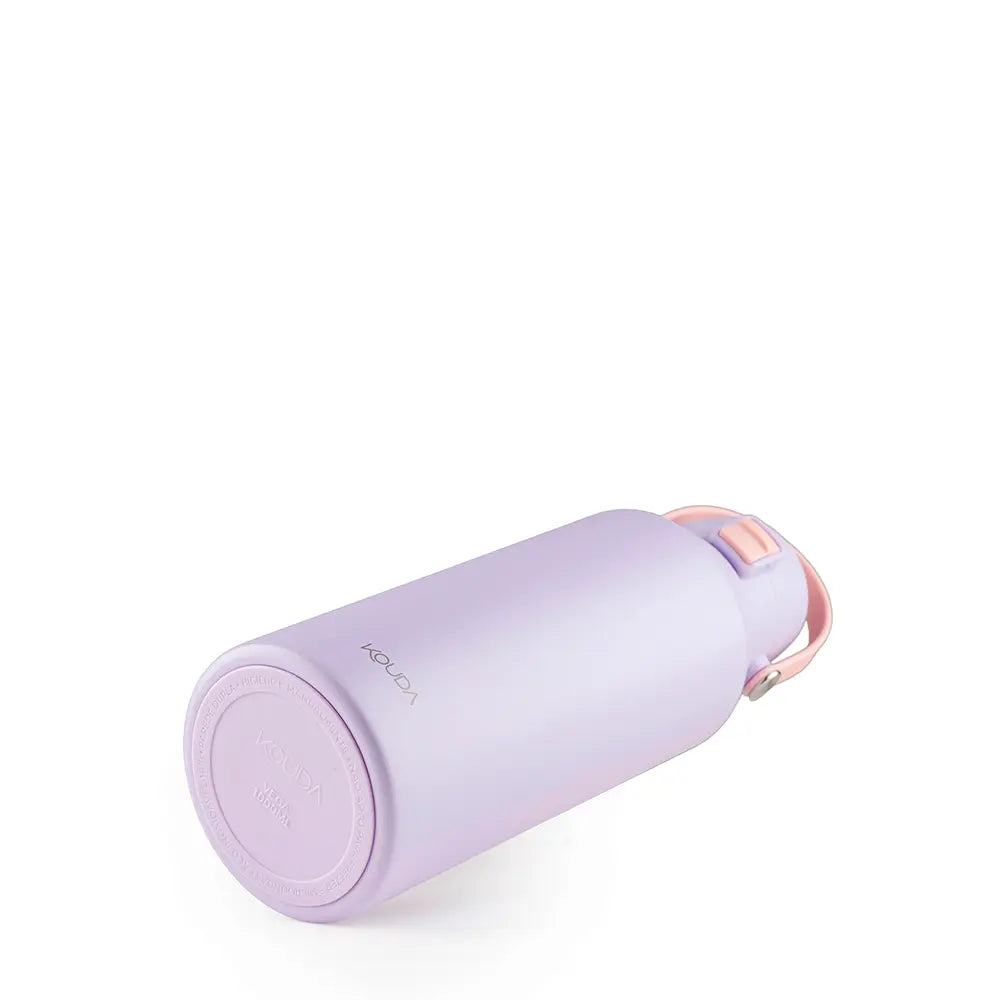 Garrafa Térmica Kouda Vega – 1000ml em tom de roxo, prática e resistente, ideal para hidratação diária.
