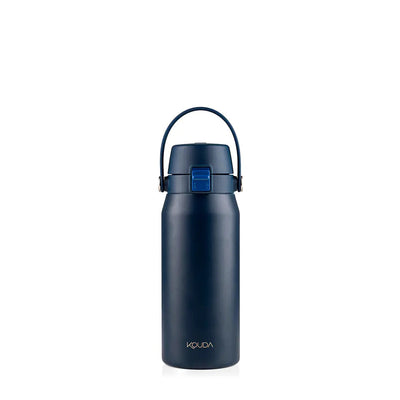 Garrafa Térmica Kouda Vega – 500ml, garrafa térmica compacta e prática na cor azul.