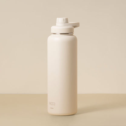 Garrafa Térmica PACCO Hydrav2 1200ml - design moderno e durável para manter bebidas frias por 24h ou quentes por 12h.