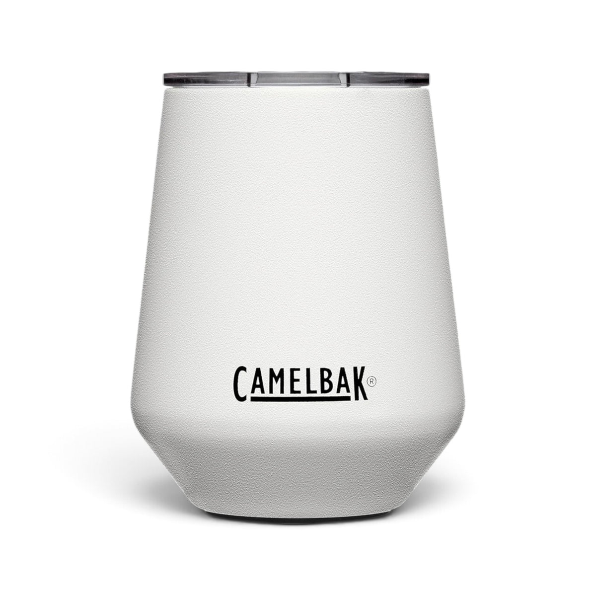 Copo Térmico para Vinho Horizon Camelbak 350ml em fundo preto, design moderno com isolamento a vácuo para manter temperatura por várias horas.