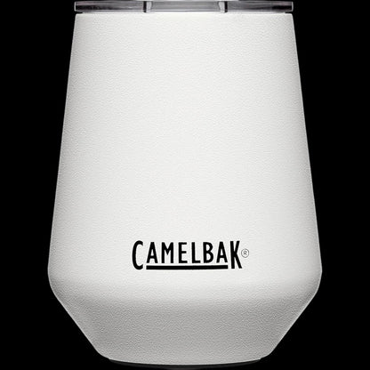 Copo Térmico para Vinho Horizon Camelbak 350ml em fundo preto, design moderno com isolamento a vácuo para manter temperatura por várias horas.