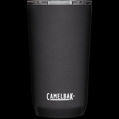 Copo Térmico Horizon Camelbak 500ml preto, ideal para manter bebidas quentes por 5h e frias por 10h, em aço inox com isolamento a vácuo.