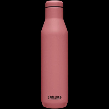 Garrafa Térmica Camelbak Horizon 750ml rosa para bebidas quentes e frias, mantém temperatura ideal por 15h quente e 35h frio.