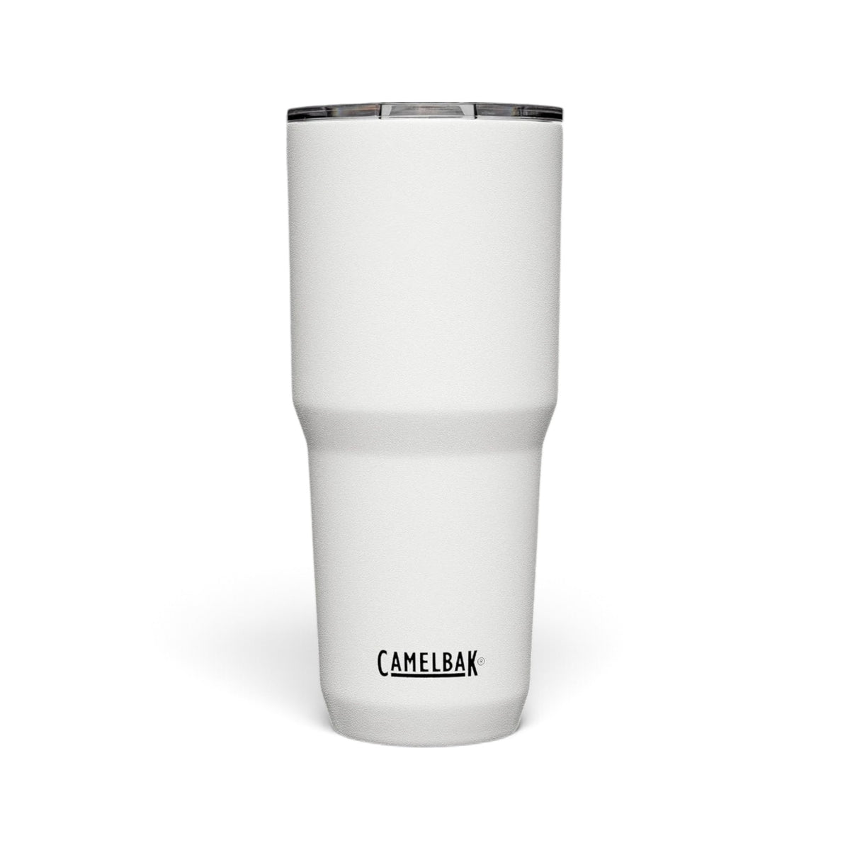 Copo Horizon Camelbak 850ml branco, com isolamento térmico de parede dupla, ideal para bebidas quentes e frias.