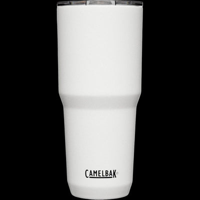 Copo Horizon Camelbak 850ml branco, com isolamento térmico de parede dupla, ideal para bebidas quentes e frias.