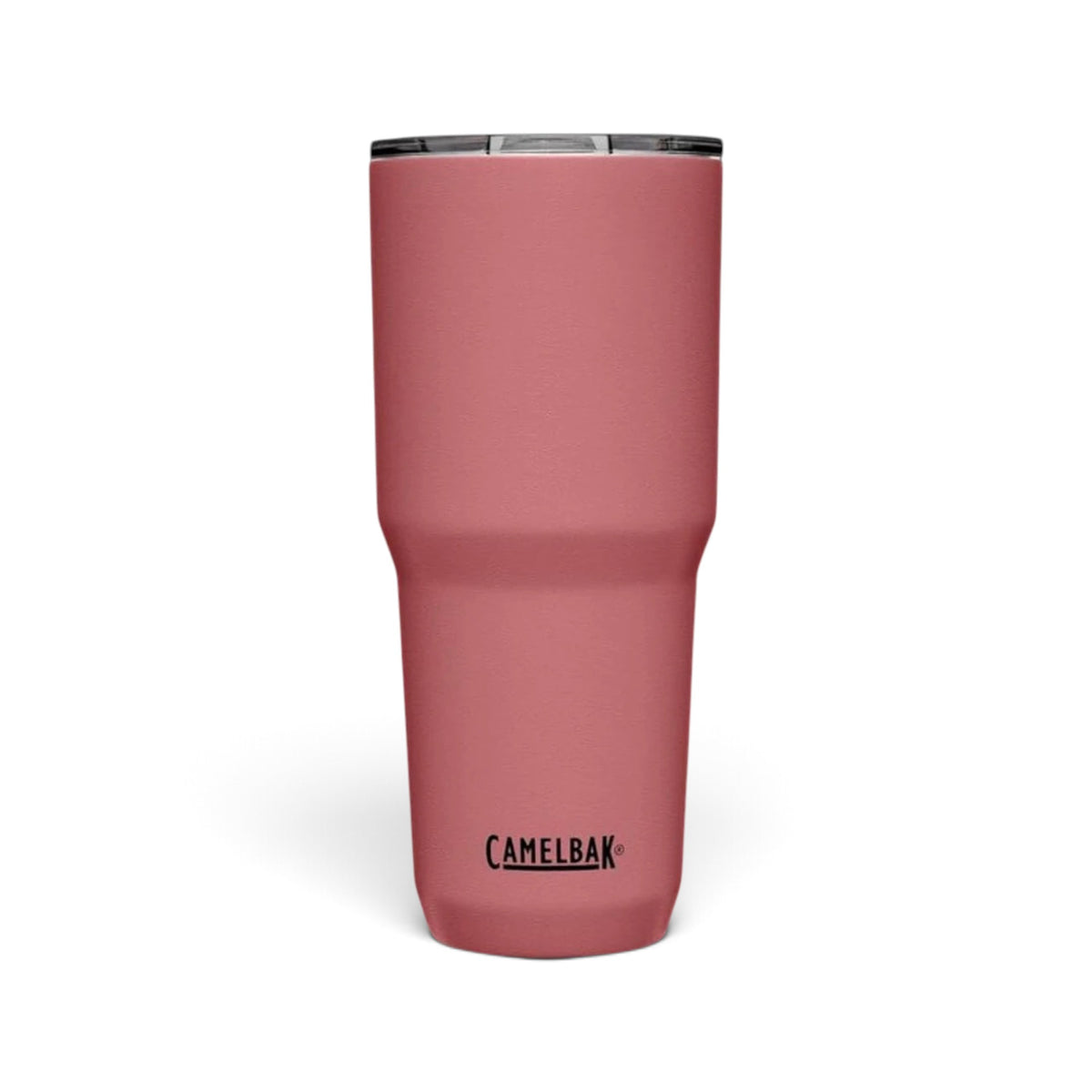 Alt Tag: Copo Horizon Camelbak 850ml rosa, design cônico, isolamento a vácuo, mantém bebidas quentes por 8h e frias por 16h, ideal para mobilidade.