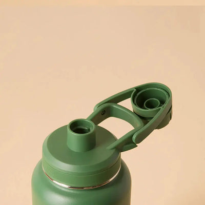 Tampa da Garrafa Térmica PACCO Hydrav2 1200ml verde com design inovador para alta performance térmica e durabilidade.