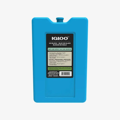 Gelo MaxCold Igloo - Reutilizável bloco de gelo azul com tecnologia Ultratherm® ideal para manter alimentos frios.