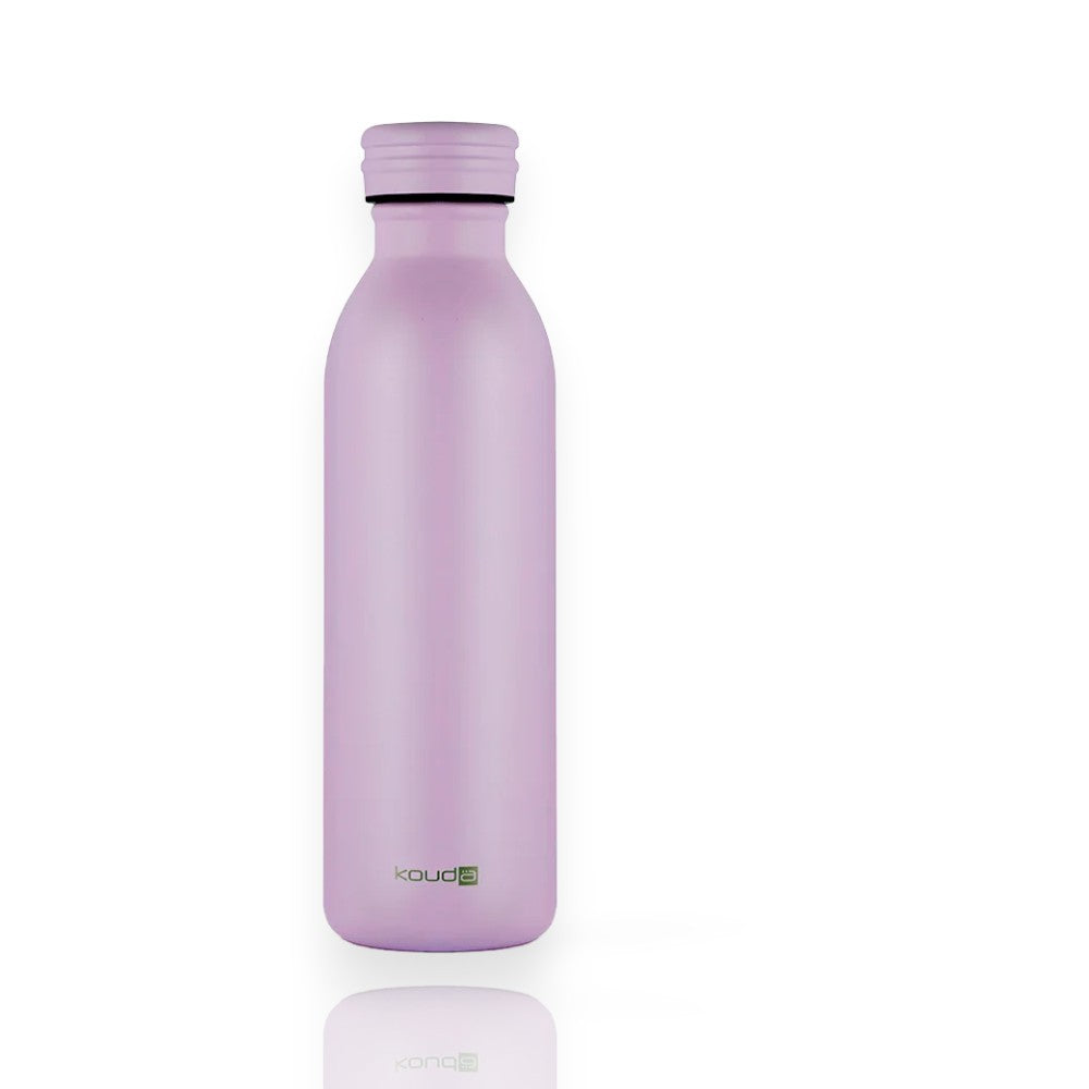 Garrafa Térmica Kouda Krios – 600ml em aço inoxidável resistente à corrosão com isolamento térmico eficaz.