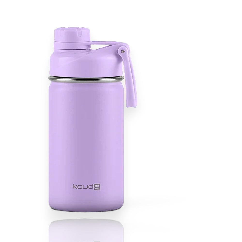 Garrafa Térmica Kouda Ladakh - 350ml, resistente e durável, em aço inoxidável, ideal para uso diário e atividades ao ar livre.